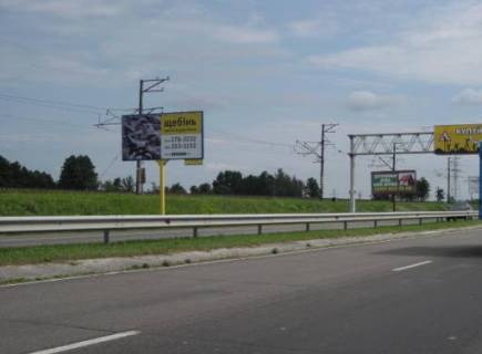 Билборд B в Киеве трасса Киев-Обухов-Знаменка_км 22+100_левый фото 1