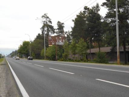 Билборд A в Козине Конча-Заспа, траса Р-01, км 32+450 ліво, за 250м до повороту на с. П'ятихатки (вул. Анатолія Солов'яненка), за 550м до повороту на вул. Лобановського фото 1