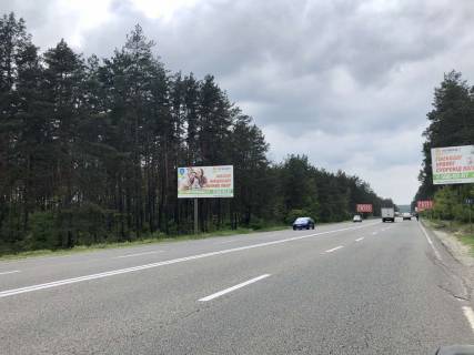 Билборд B в Бородянке автодорога Р-30, км 4+100 від вул.Генерала Наумова, в напрямку з Києва фото 1