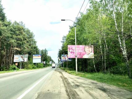 Білборд, Бігборд (Борд)  A у Бучі вул. Шевченка, в напрямку Києва Фото 1