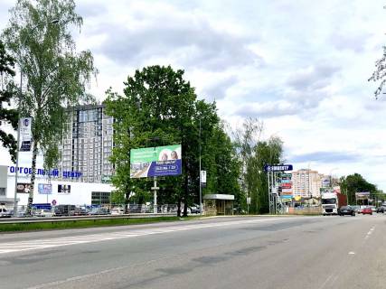 Билборд B в Буче вул. Нове шосе , в напрямку Києва, поруч з Епіцентром на зупинці фото 1