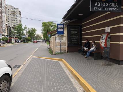 Ситилайт A в Ирпене вул. Соборна автобусна зупинка "Базар" фото 1