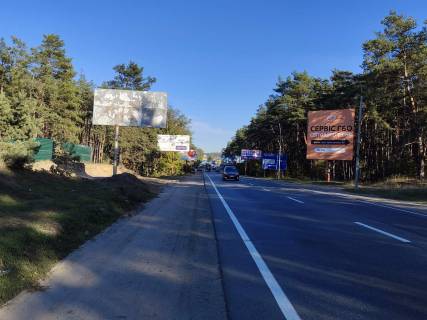 Билборд B в Буче траса Київ-Ковель (праворуч), в напрямку Києва, виїзд з м. Буча фото 1
