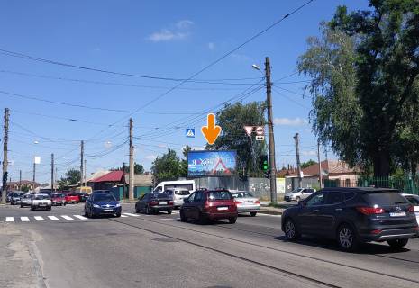 Білборд, Бігборд (Борд)  A у Харкові Віринська вул. - Тюринська вул. (в центр) (А) Фото 1
