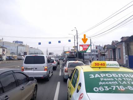 Білборд, Бігборд (Борд)  A у Харкові, 3.2х2.3  Матюшенко вул. - Шевченко вул. (із центру) (А) Фото 1