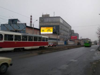 Билборд B в Харькове, 6х3  Котляра (Червоноармійська, Конарєва) вул. - завод "Гідропривід" №2 (до центру) (А) фото 1