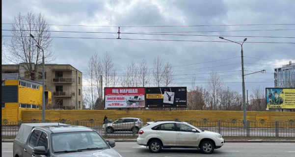 Билборд A в Харькове Науки просп. (Леніна просп.) - Дмитра Антоненка вул. (Мінська). (до центру) №5 (А) фото 1