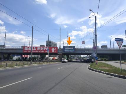 Призма A в Харькове, 6х3  просп. Героїв Харкова (Московський) - просп. Льва Ландау (50-річчя СРСР) пр-кт (із центру) (А) - 431349 фото 1