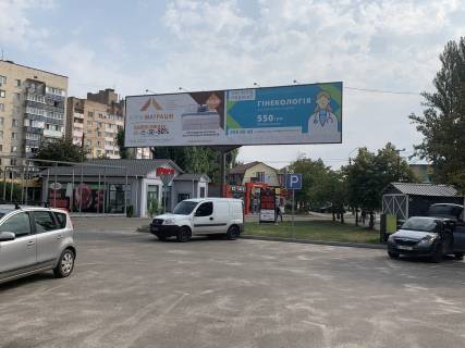 Билборд A в Ирпене, 6*3  вул. Антонова, біля  супермаркету АТБ фото 1