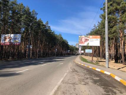Билборд A в Ирпене, 6*3  вул. Університетська, біля ірпінського кладовища (в напрямку з Києва) фото 1