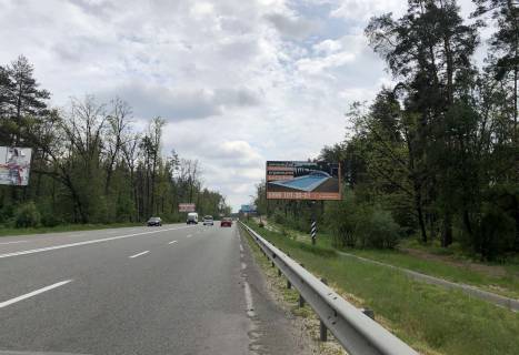 Билборд A в Буче, 6*3  автодорога Р-30, км 2+650 від вул.Генерала Наумова, в напрямку Києва фото 1