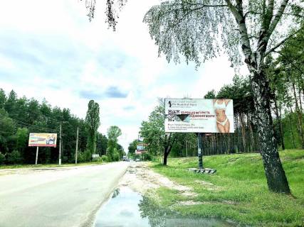 Билборд A в Ирпене, 6*3  вул. Чкалова (в'їзд в Ірпінь з Варшавської траси) фото 1