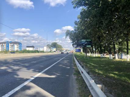 Билборд A на трассах Киевской области, 6*3  траса Київ-Одеса, км 14+900 (ліворуч), 1км 900м від КПП Києва, в напрямку Києва фото 1