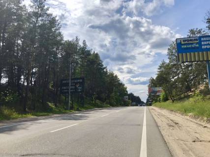 Билборд B в Буче, 6*3  траса Київ-Ковель (ліворуч), в напрямку з Києва, на в'їзді в м. Буча фото 1