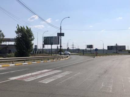 Билборд B в Ирпене, 6*3  виїзд на круг з вул. Соборна фото 1