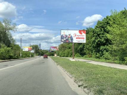 Билборд A в Ирпене, 6*3  вул. Гостомельське шосе (в напрямку Варшавської траси) фото 1