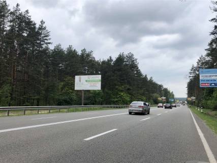 Білборд, Бігборд (Борд)  B у Бучі, 6*3  автодорога Р-30, км 4+600 від вул.Генерала Наумова, в напрямку з Києва Фото 1