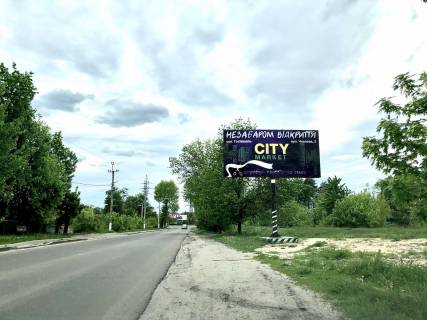 Билборд A в Ирпене, 6*3  вул. Чкалова (в'їзд в Ірпінь з Варшавської траси) фото 1