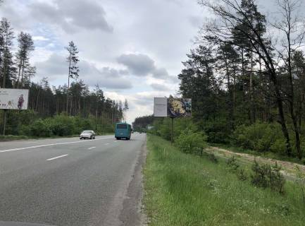 Білборд, Бігборд (Борд)  A у Києві, 6*3  Км 1 + 700 від Олега Мудрака вул. (Генерала Наумова), напрямок на Київ Фото 1