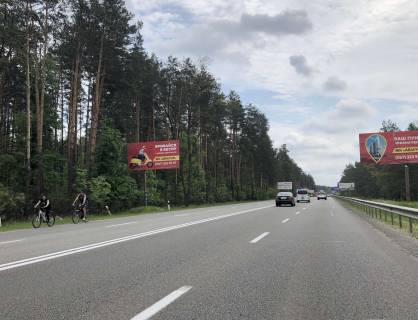 Билборд B в Буче, 6*3  автодорога Р-30, км 4+600 від вул.Генерала Наумова, в напрямку Києва фото 1
