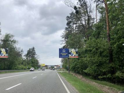 Білборд, Бігборд (Борд)  A у Києві, 6*3  автодорога Р-30, на відстані 1 км 250 м від кола (з Києва) Фото 1