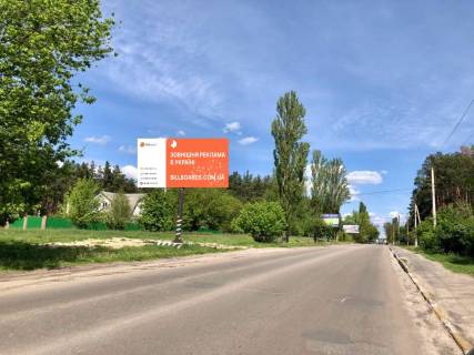 Билборд B в Ирпене, 6*3  вул. Чкалова (в напрямку Варшавської траси) фото 1