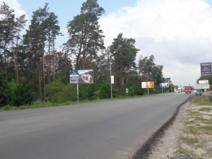 Билборд B в Киеве, 6*3  вул. Кулішова, км 21+650 м (ліворуч), в напрямку з Києва фото 1