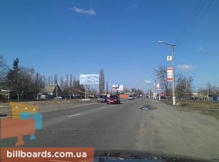 Билборд B в Гостомеле, 6*3  вул. Свято-Покровська (в'їзд в Гостомель) фото 1