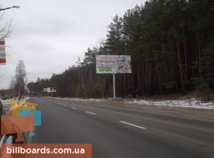 Билборд A в Гостомеле пгт. Гостомель, ул. Ленина (на Киев) фото 1