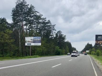 Білборд, Бігборд (Борд)  B у Бучі, 6*3  автодорога Р-30, км 3+900 від вул.Генерала Наумова, в напрямку з Києва Фото 1