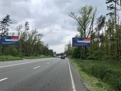 Билборд A в Ирпене, 6*3  автодорога Р-30, км 2+250 від вул.Генерала Наумова, в напрямку з Києва фото 1
