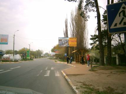 Білборд, Бігборд (Борд)  A у Ірпені, 6*3  вул. Гостомельське шосе (в напрямку Варшавської траси), за поворотом на Адмірал клуб Фото 1