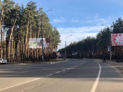 Билборд B в Ирпене, 6*3  вул. Університетська (в напрямку Києва) фото 1