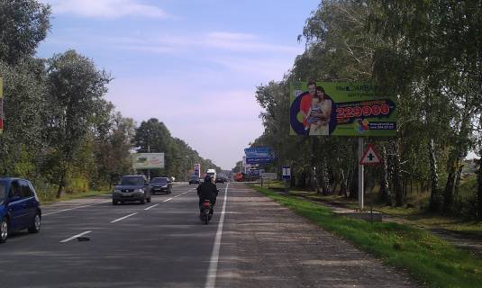 Билборд A в Буче, 6*3  вул. Нове шосе, км 30+400 (ліворуч), в напрямку Києва фото 1