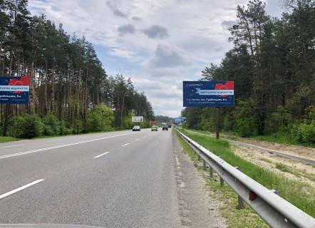 Билборд A в Буче, 6*3  автодорога Р-30, км 4+400 від вул.Генерала Наумова, в напрямку Києва фото 1