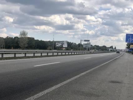 Билборд B в Подгорцах, 6*3  траса Київ-Знам'янка, км 24+700 (ліворуч), 6км 700м від КПП Києва, в напрямку з Києва фото 1