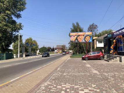 Білборд, Бігборд (Борд)  A у Ірпені, 3*4  вул. Соборна, через дорогу від Центального будинку культури Фото 1