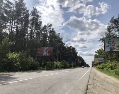 Билборд B в Буче, 6*3  траса Київ-Ковель (ліворуч), в напрямку з Києва, в'їзд в м.Буча фото 1