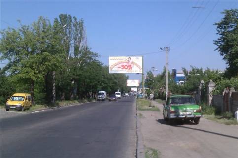 Билборд A в Николаеве, 3х6  Херсонское шоссе, угол 10-й Линии фото 1