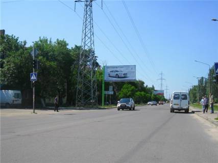 Білборд, Бігборд (Борд)  B у Миколаєві, 3х6  вул. Космонавтів - вул. мастильних Фото 1