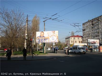 Билборд B в Николаеве, 3х6  Курортна вул. (Бутоми), Озерна вул. (Червоних Майовщиків) фото 1