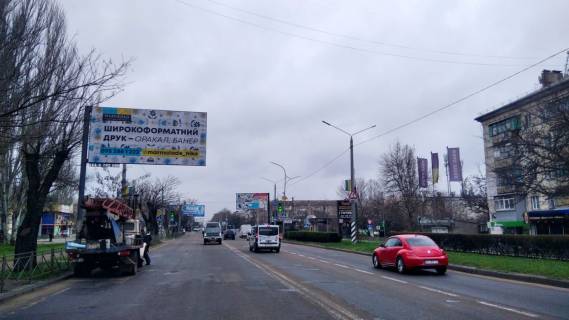 Билборд A в Николаеве, 3х6  Богоявленський просп. (Жовтневий просп.), 28 фото 1