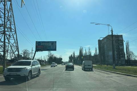 Билборд A в Николаеве, 3х6  ул. Космонавтов, Херсонское шоссе, возле заправки "Лукойл" фото 1