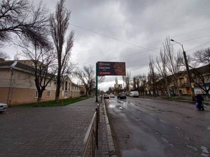 Билборд A в Николаеве, 3х6  Богоявленський просп. (Жовтневий просп.), перед ЖД Перездом фото 1
