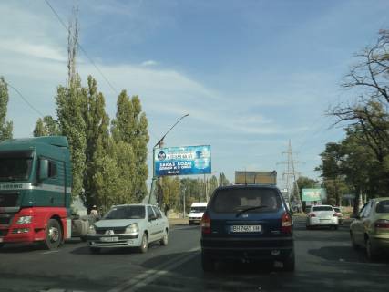 Билборд A в Николаеве, 3х6  ул. Космонавтов - ул. 7 Продольная фото 1