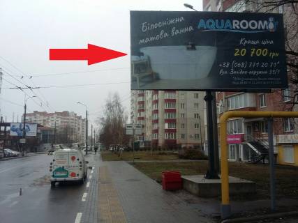 Билборд A в Хмельницком, 3х6  вул. Зарічанська-34(Сільпо) фото 1