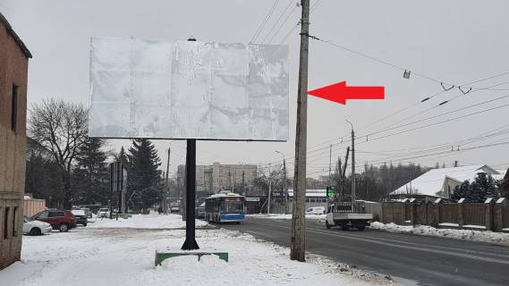 Билборд B в Хмельницком, 3х6  вул. Курчатова - Зенітна фото 1