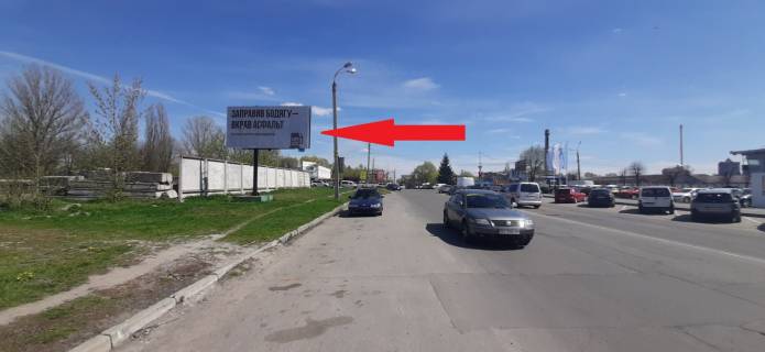 Билборд B в Хмельницком, 3х6  вул. Прибузька (Трудова) фото 1