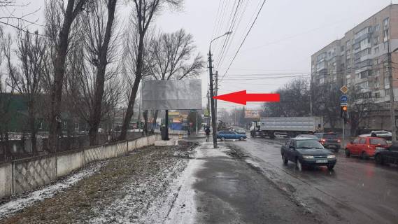 Билборд B в Хмельницком, 3х6  вул. Купріна (поворот на Дубовский ринок) фото 1