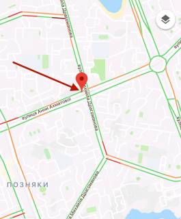 Prismatron, Prism A in Kyiv st.Ahmatovoj, st.M.Dragomanova - 185176 scheme